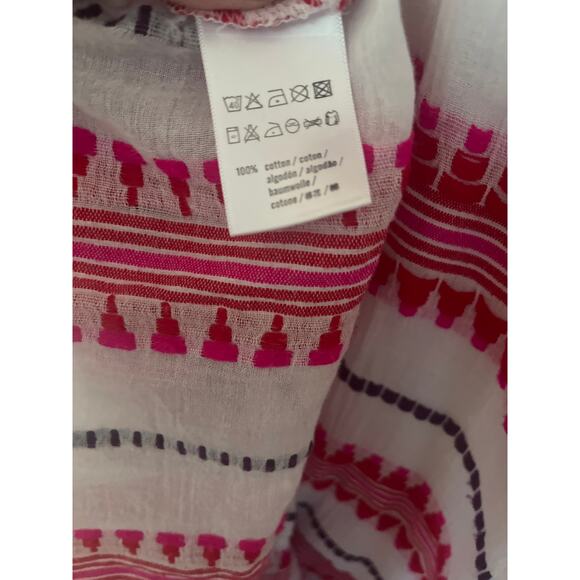 Ro's Garden Boho Flounced Cotton Maxi Dress Small - Picture 7 of 7